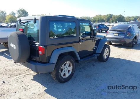 2012 Jeep Wrangler Sport из США, поврежденный, VIN 1C4GJWAG3CL239118